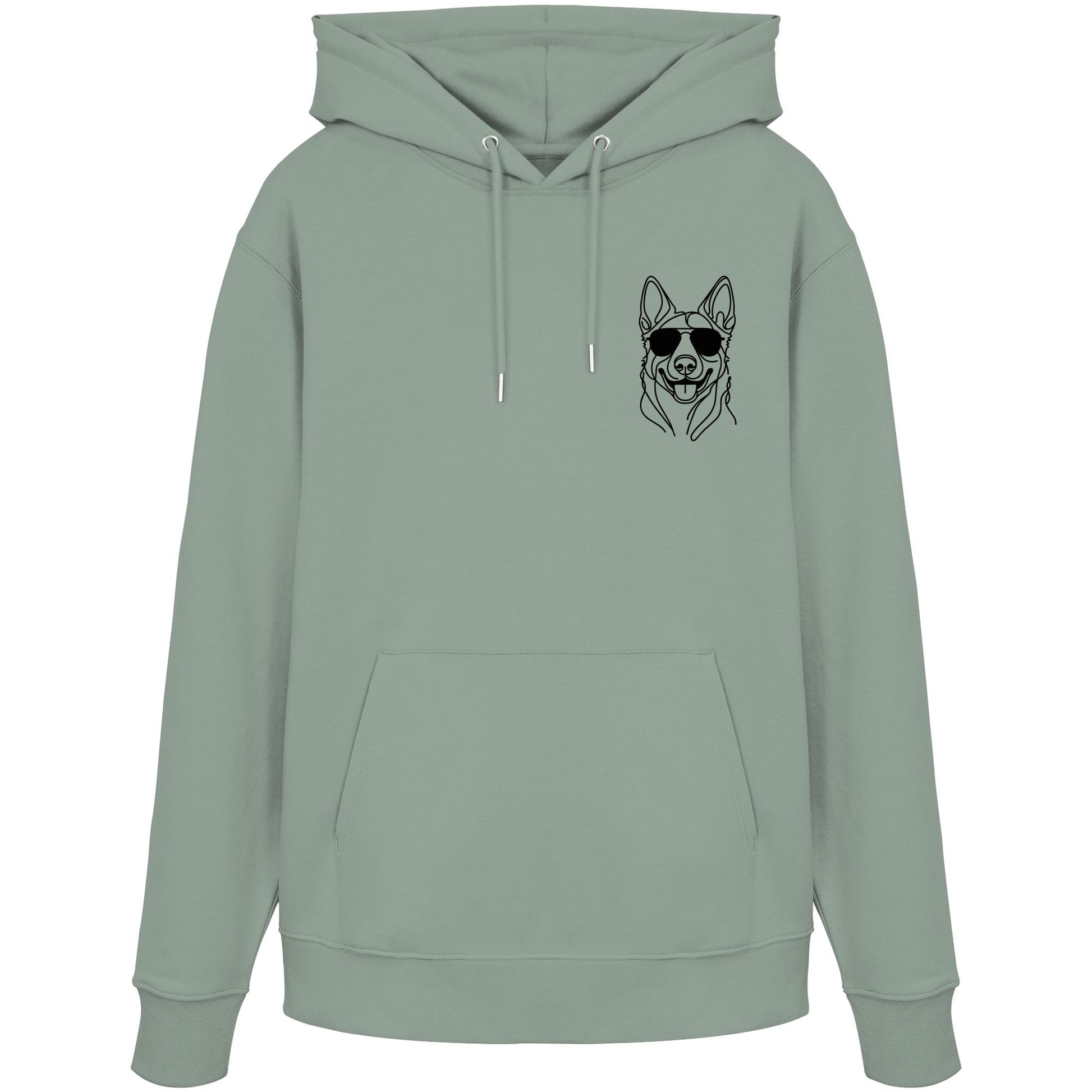 Line Art - Cooler Malinois - Organic Hoodie