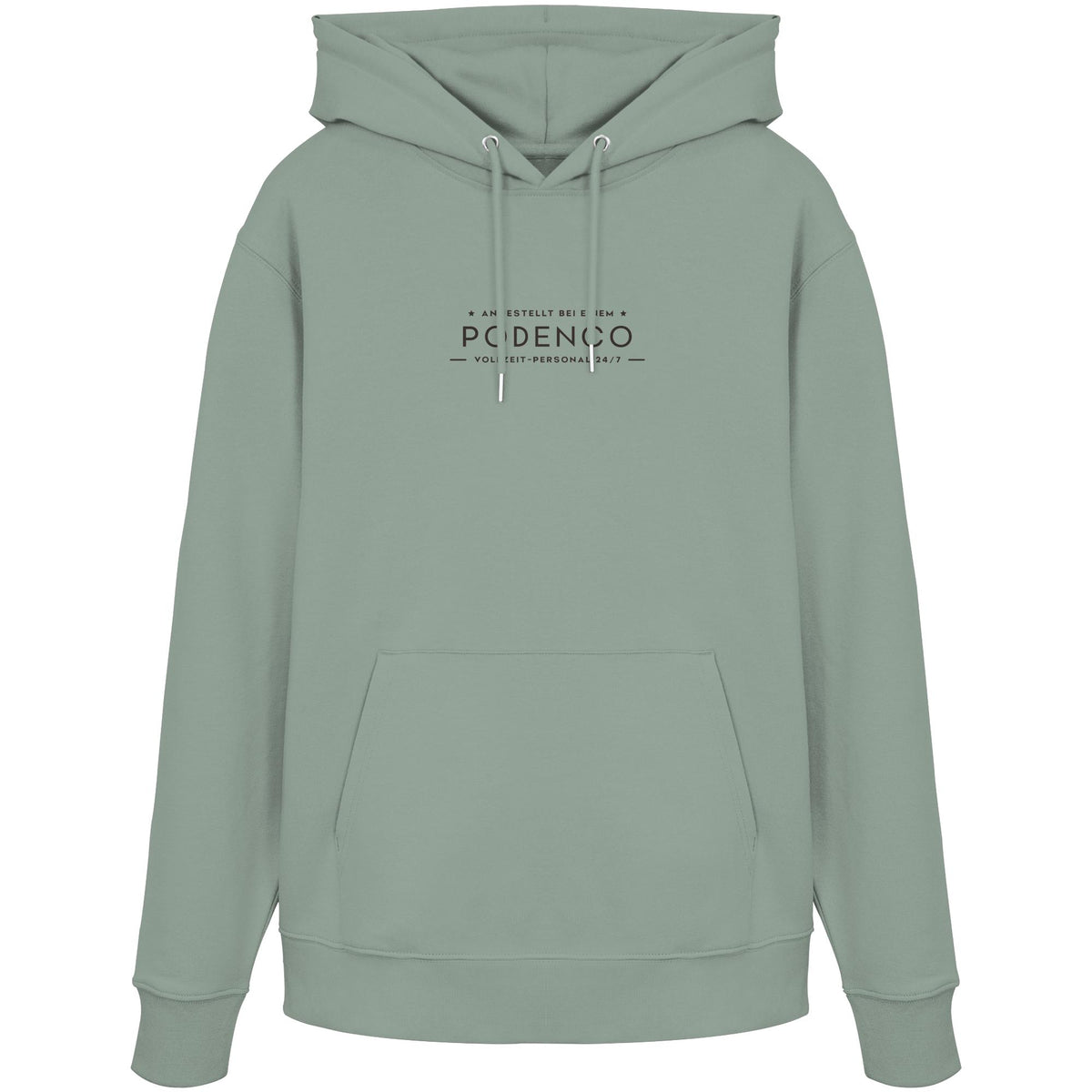 Vollzeit-Personal - Podenco - Organic Hoodie