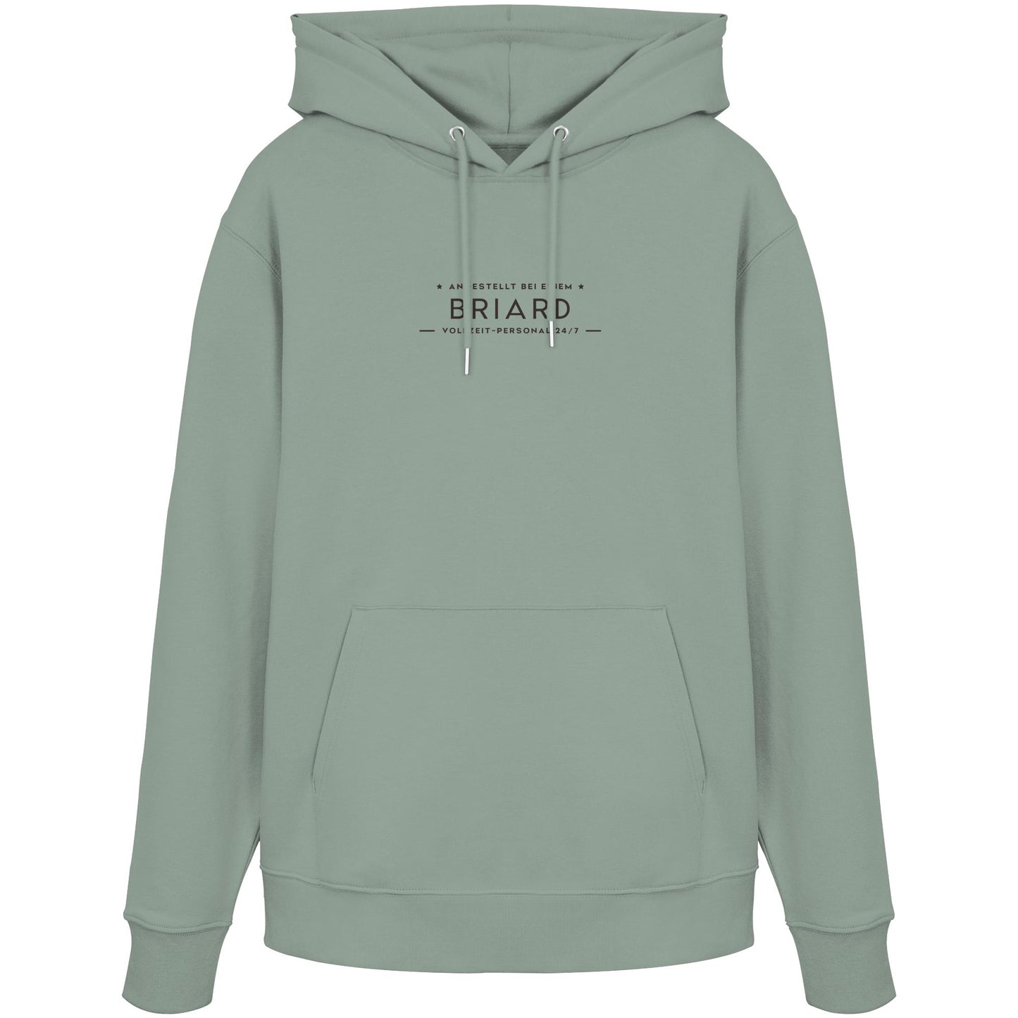 Vollzeit-Personal - Briard - Organic Hoodie