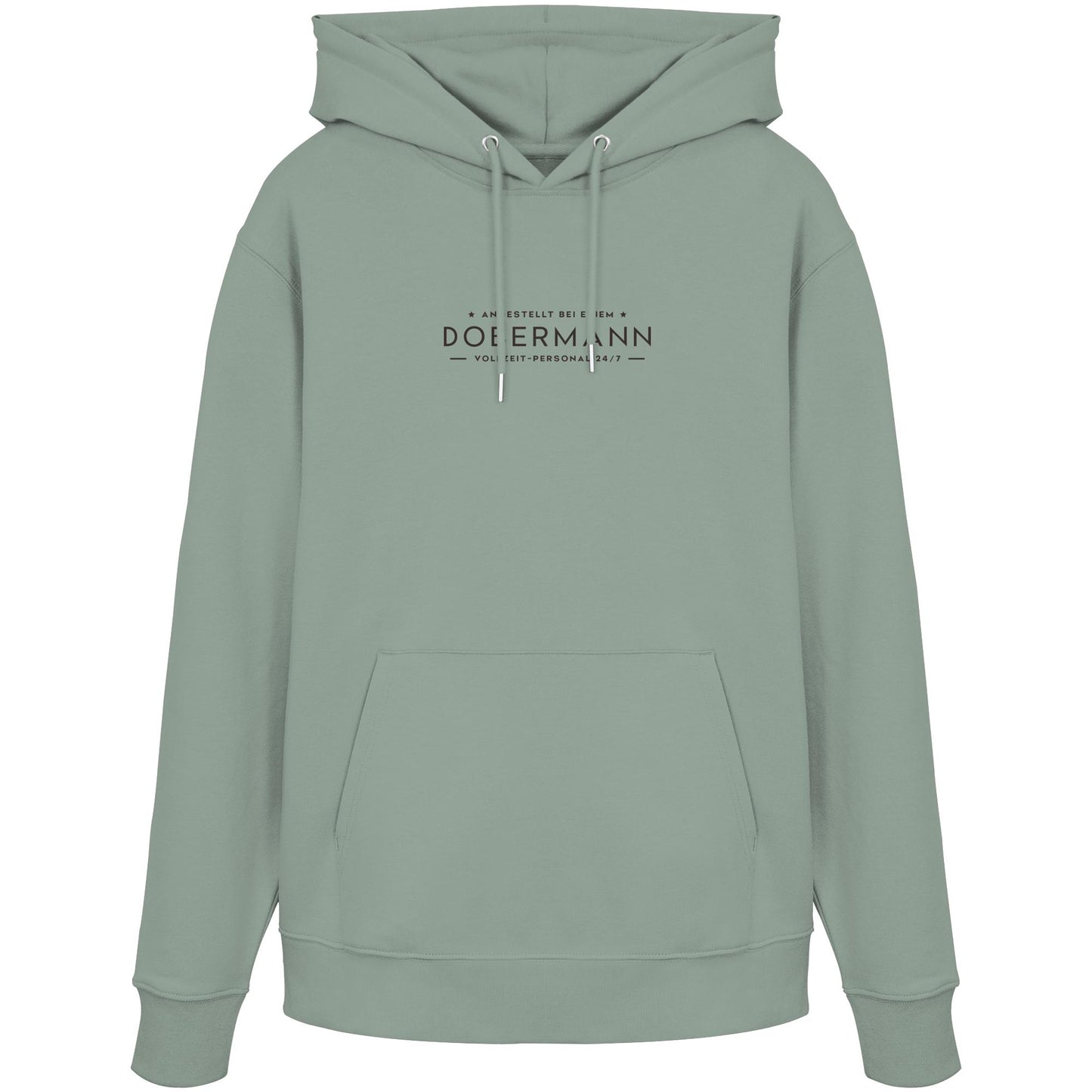 Vollzeit-Personal - Dobermann - Organic Hoodie