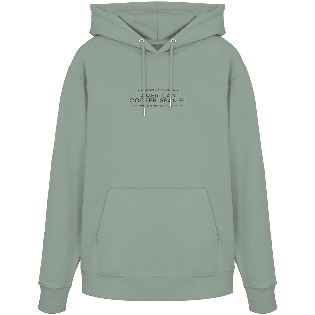 Vollzeit-Personal - American Cocker Spaniel - Organic Hoodie