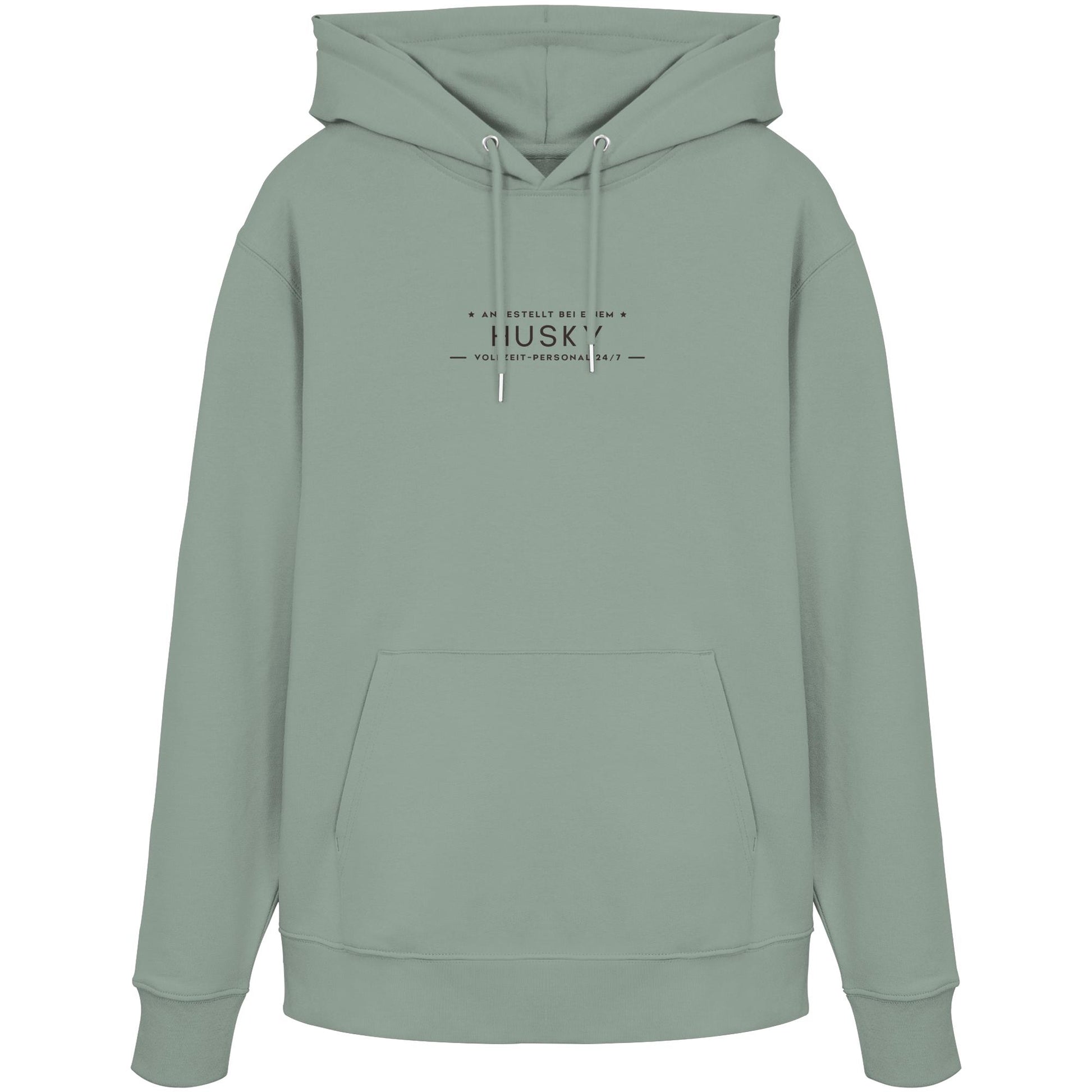 Vollzeit-Personal - Husky - Organic Hoodie