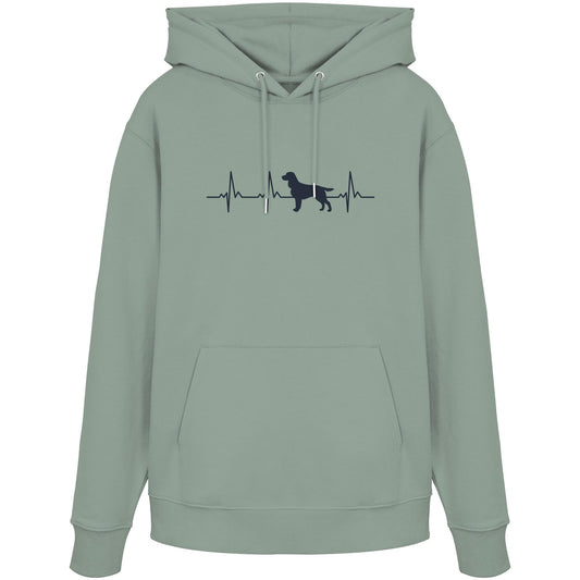 Herzschlag English Springer Spaniel - Organic Hoodie