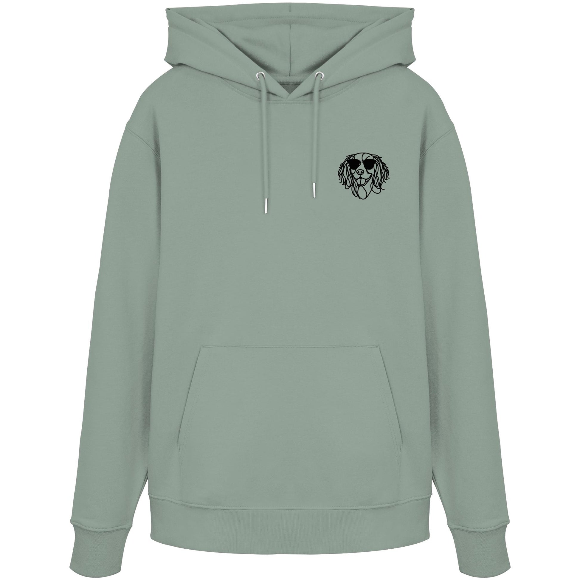 Line Art - Cooler English Springer Spaniel - Organic Hoodie