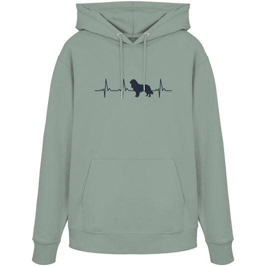 Herzschlag Cavalier King Charles Spaniel - Organic Hoodie