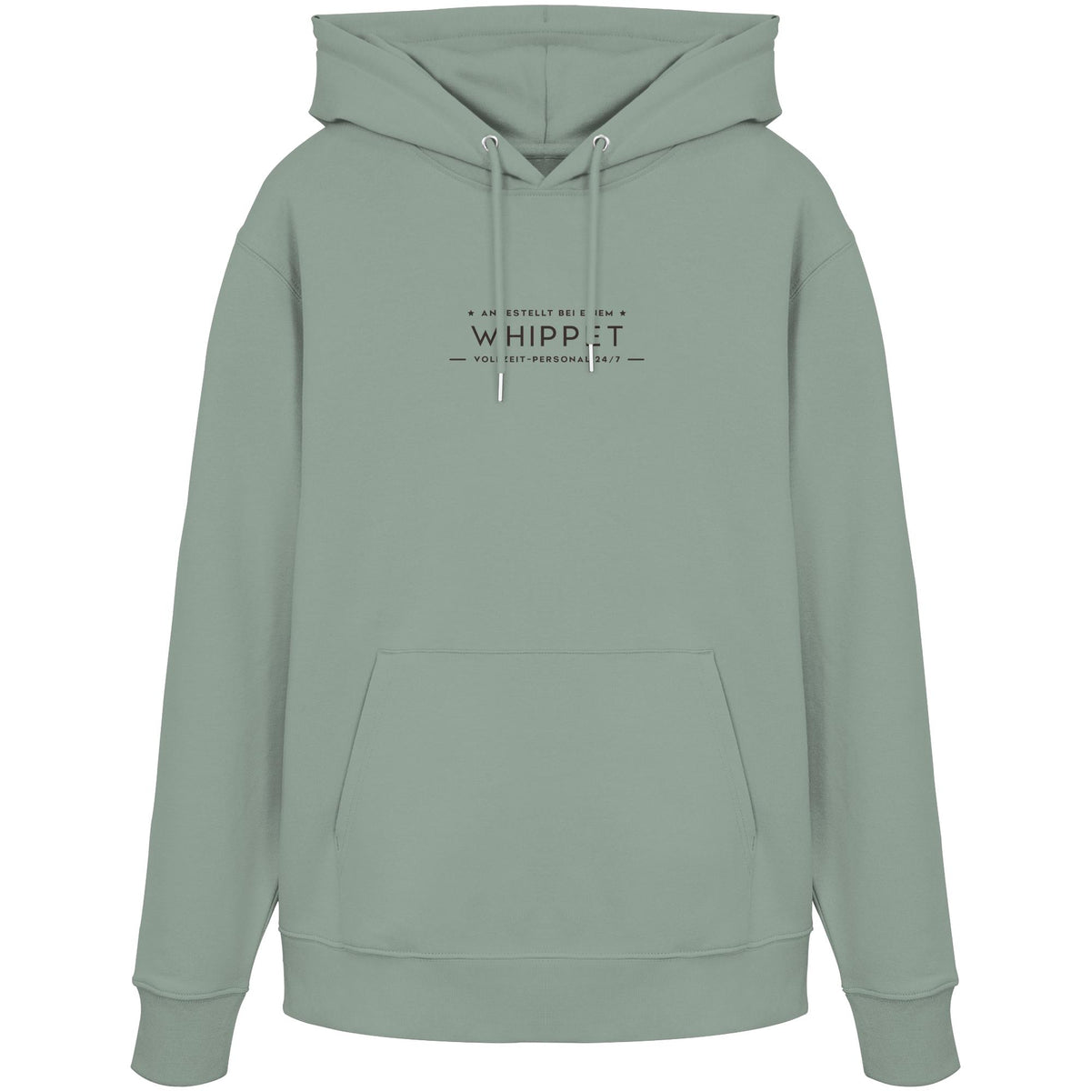 Vollzeit-Personal - Whippet - Organic Hoodie