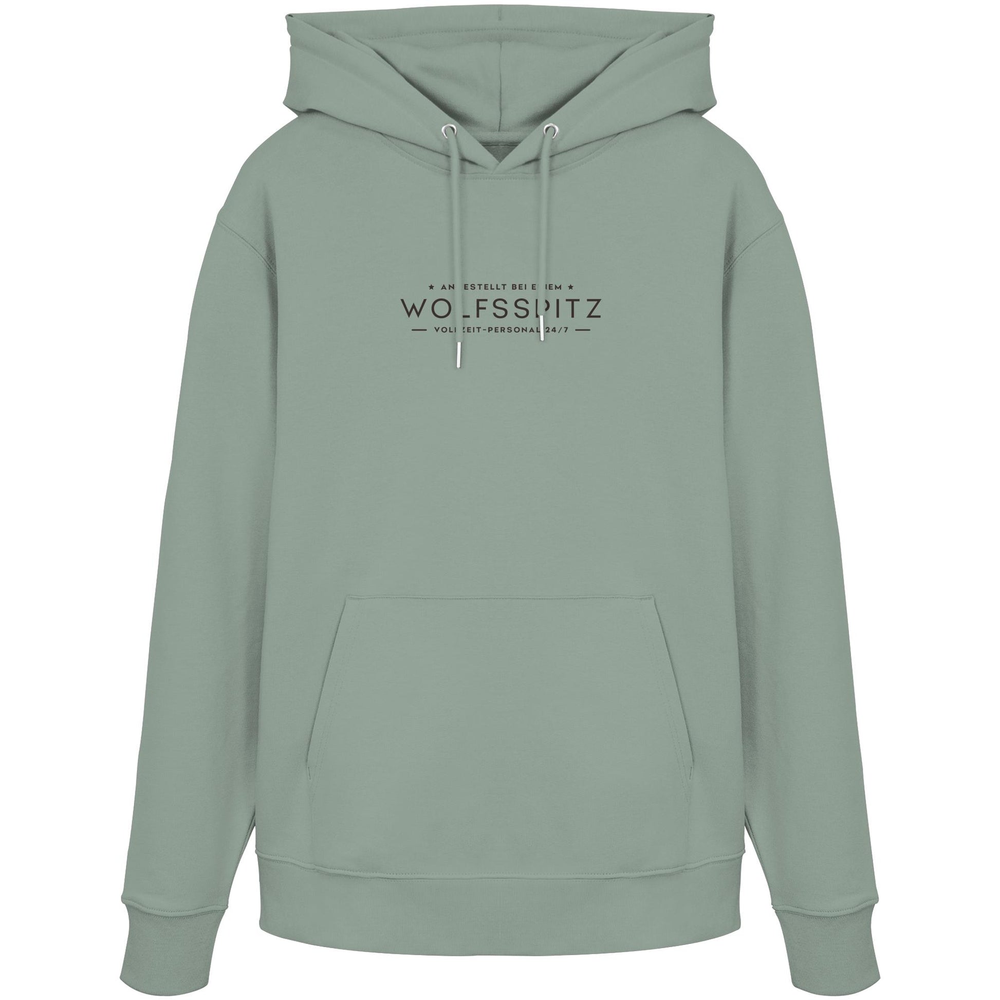 Vollzeit-Personal - Wolfsspitz - Organic Hoodie
