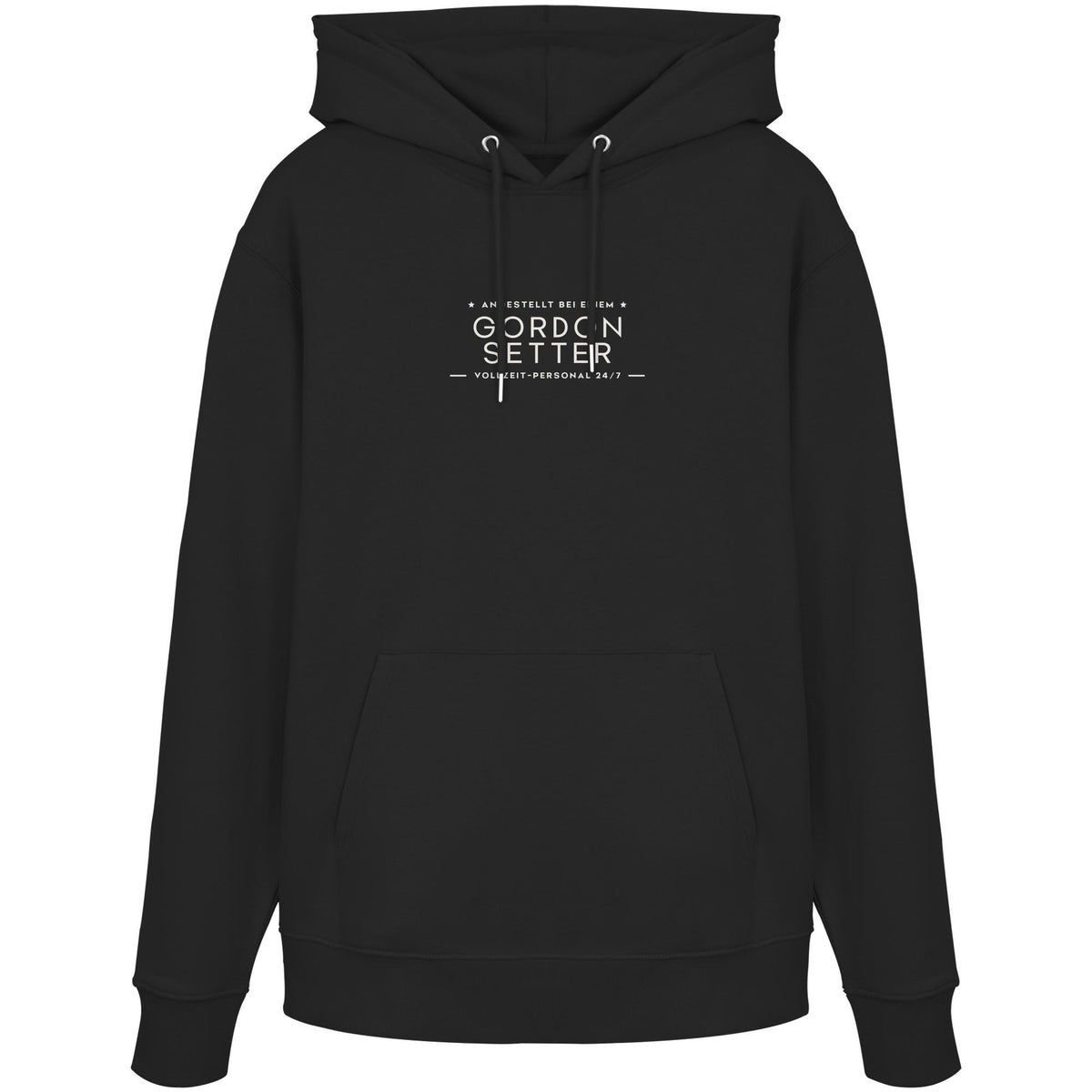 Vollzeit-Personal - Gordon Setter - Organic Hoodie