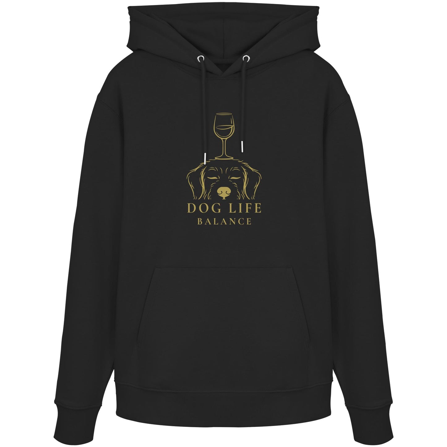 Dog Life Balance - Dackel (Rauhaar) - Organic Hoodie