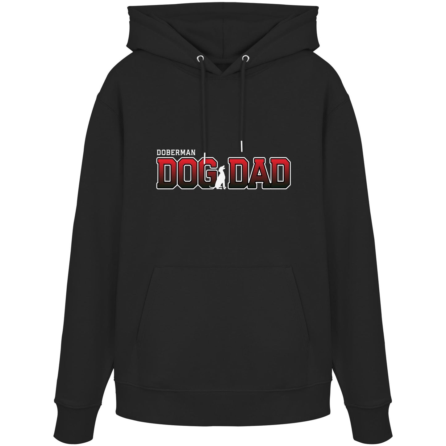 Doberman Dad - Varsity - Organic Hoodie