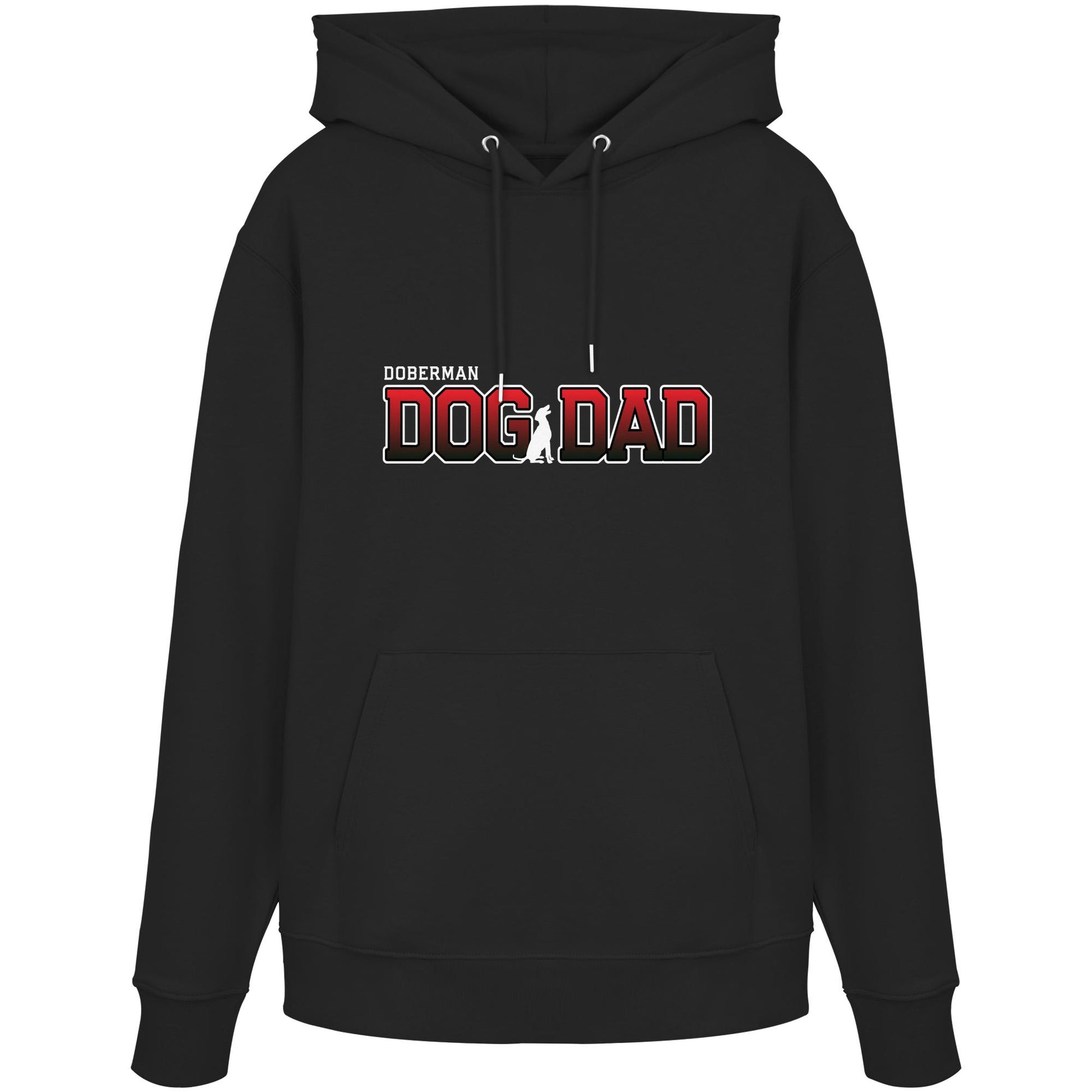 Doberman Dad - Varsity - Organic Hoodie