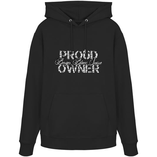 Proud Berger Blanc Suisse Owner – Organic Hoodie