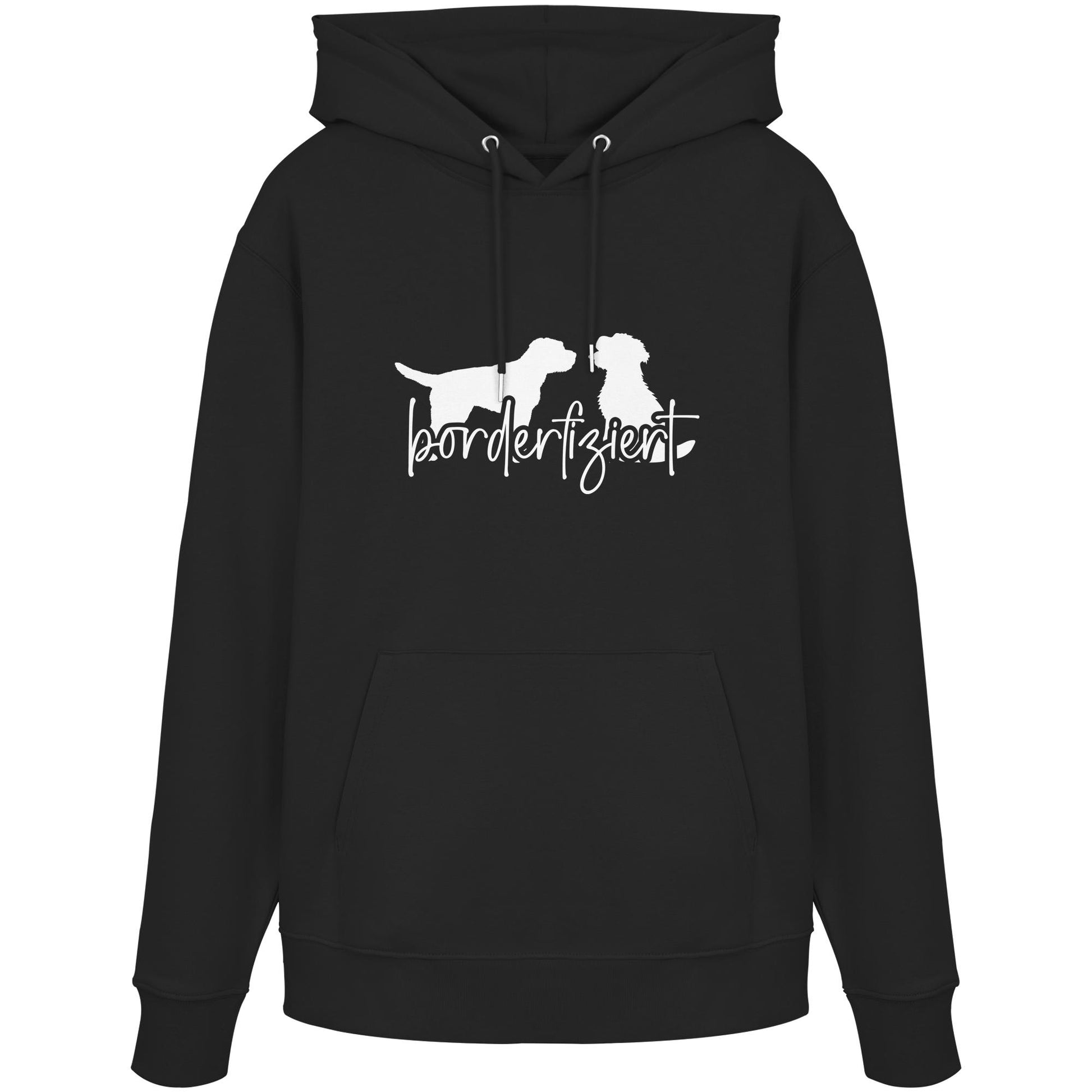 borderfiziert (Border Terrier) - Organic Hoodie