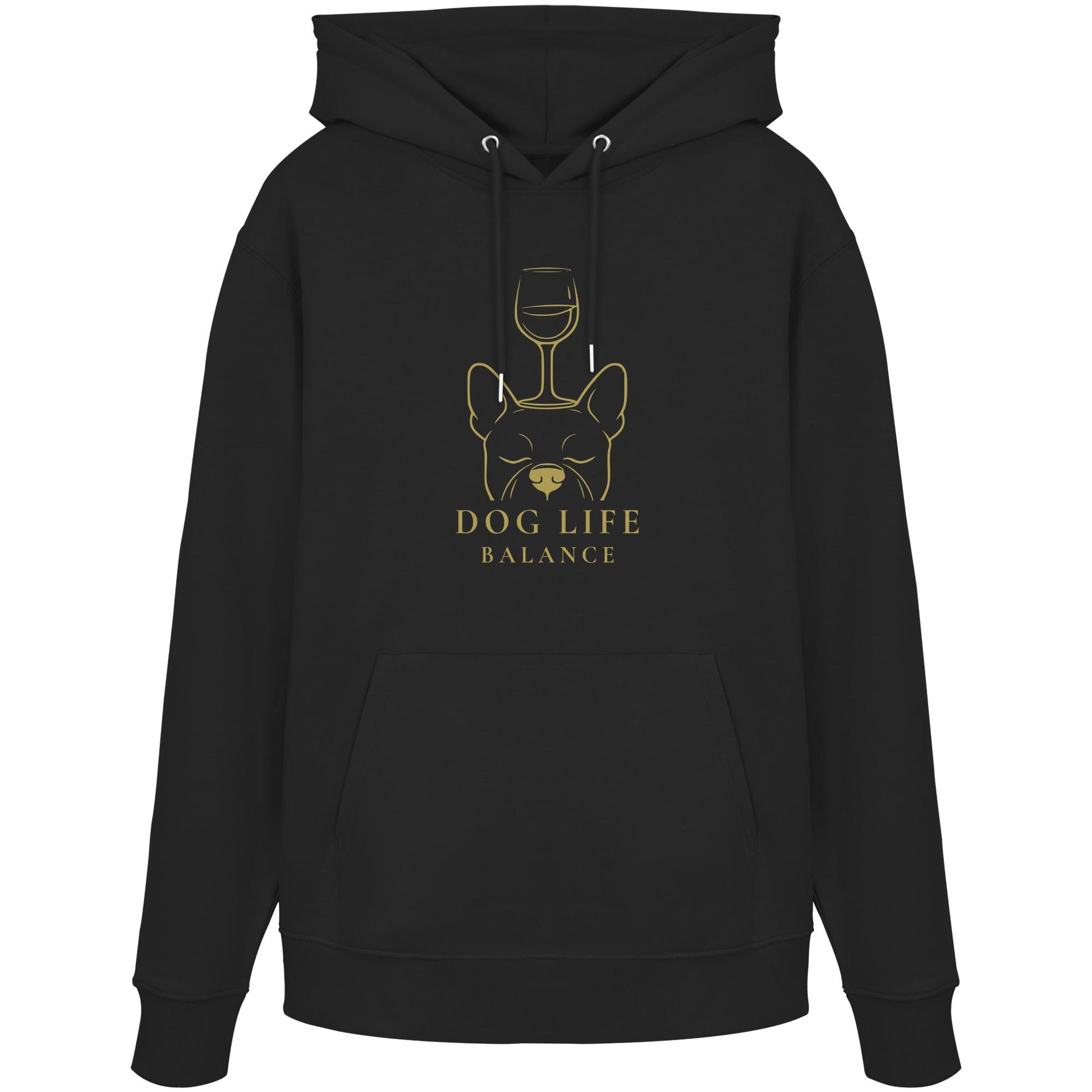 Dog Life Balance - Französische Bulldogge - Organic Hoodie