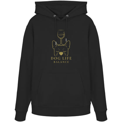 Dog Life Balance - Französische Bulldogge - Organic Hoodie