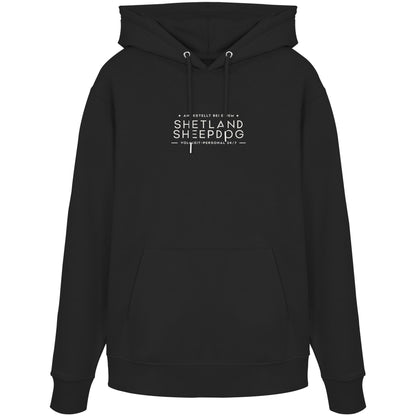 Vollzeit-Personal - Shetland Sheepdog - Organic Hoodie