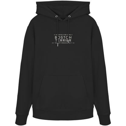 Vollzeit-Personal - Boston Terrier - Organic Hoodie