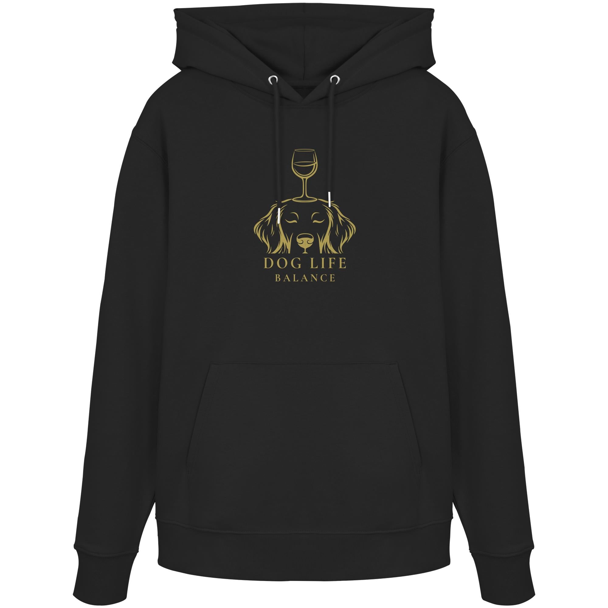 Dog Life Balance - Flat Coated Retriever - Organic Hoodie