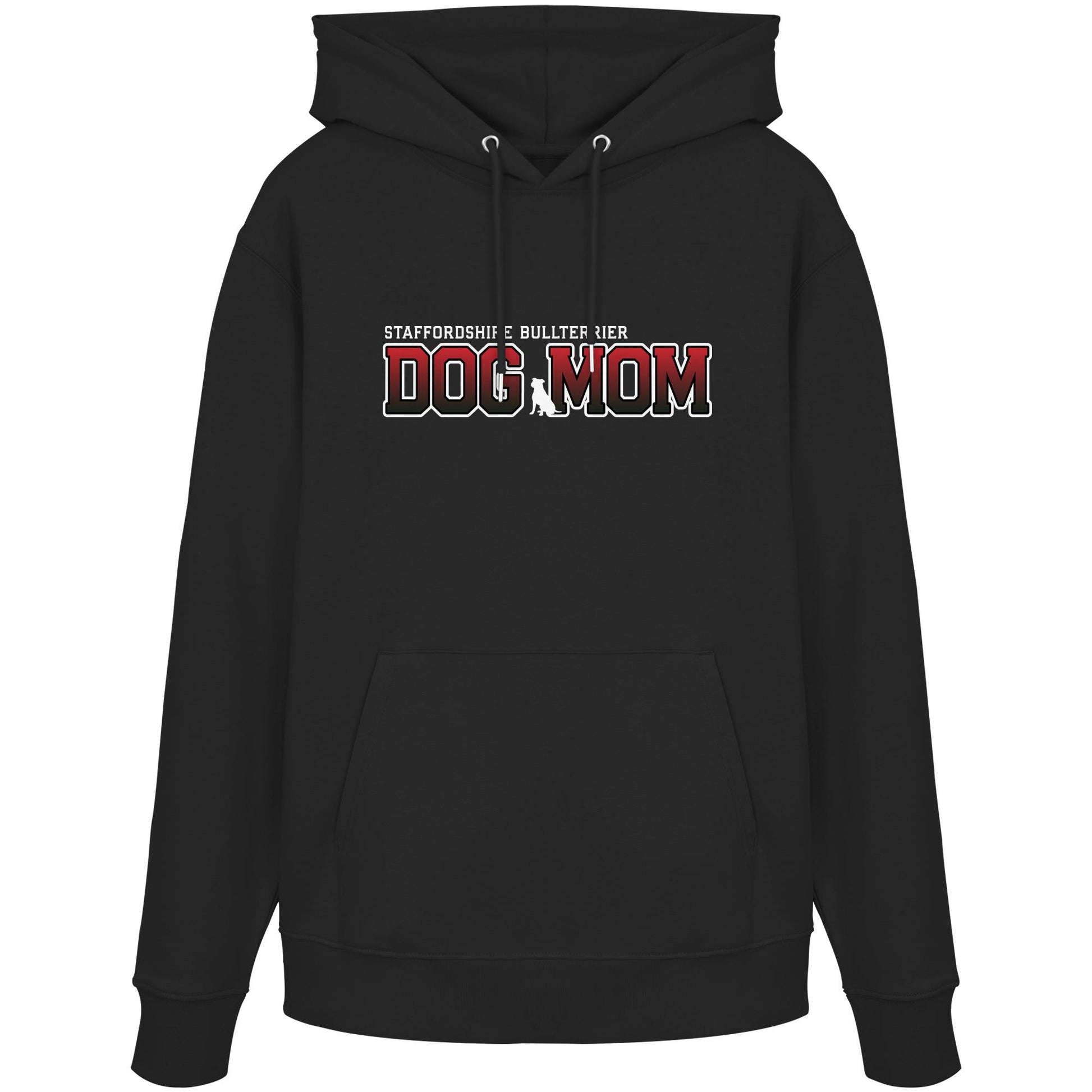 Staffordshire Bullterrier Mom - Varsity - Organic Hoodie