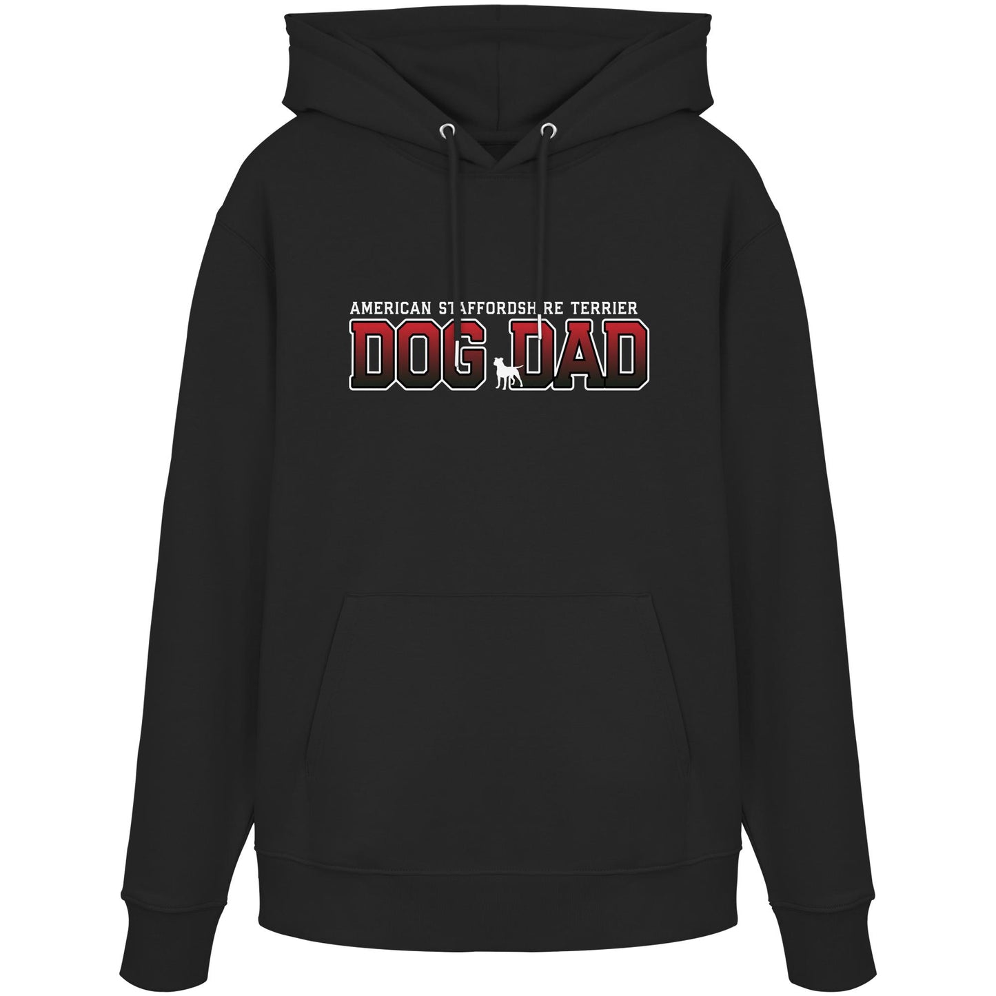 American Staffordshire Terrier Dad - Varsity - Organic Hoodie