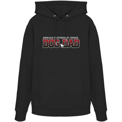American Staffordshire Terrier Dad - Varsity - Organic Hoodie