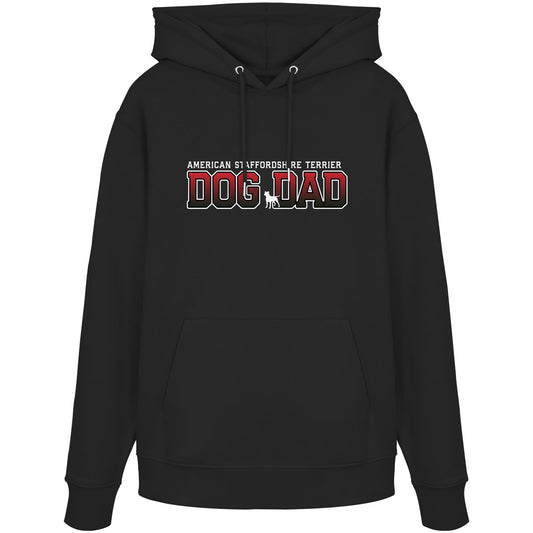 American Staffordshire Terrier Dad - Varsity - Organic Hoodie