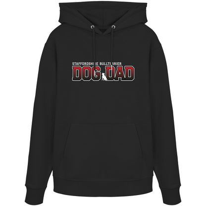Staffordshire Bullterrier Dad - Varsity - Organic Hoodie