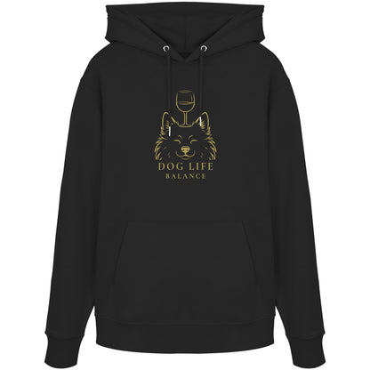 Dog Life Balance - Wolfsspitz - Organic Hoodie