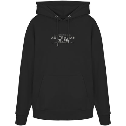 Vollzeit-Personal - Australian Kelpie - Organic Hoodie