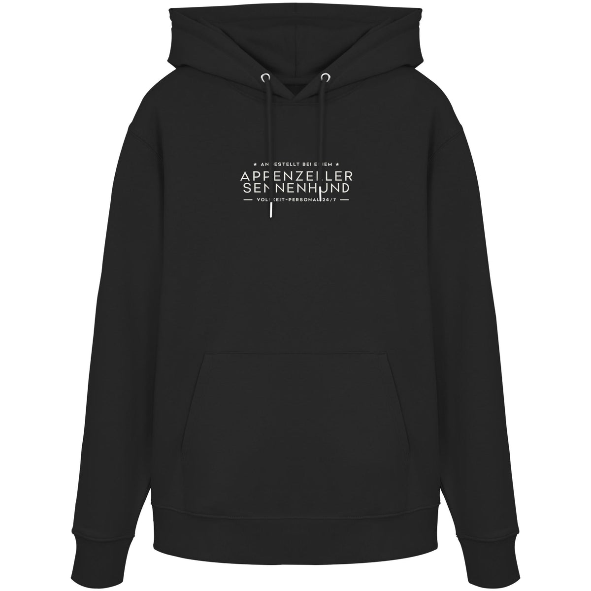 Vollzeit-Personal - Appenzeller Sennenhund - Organic Hoodie