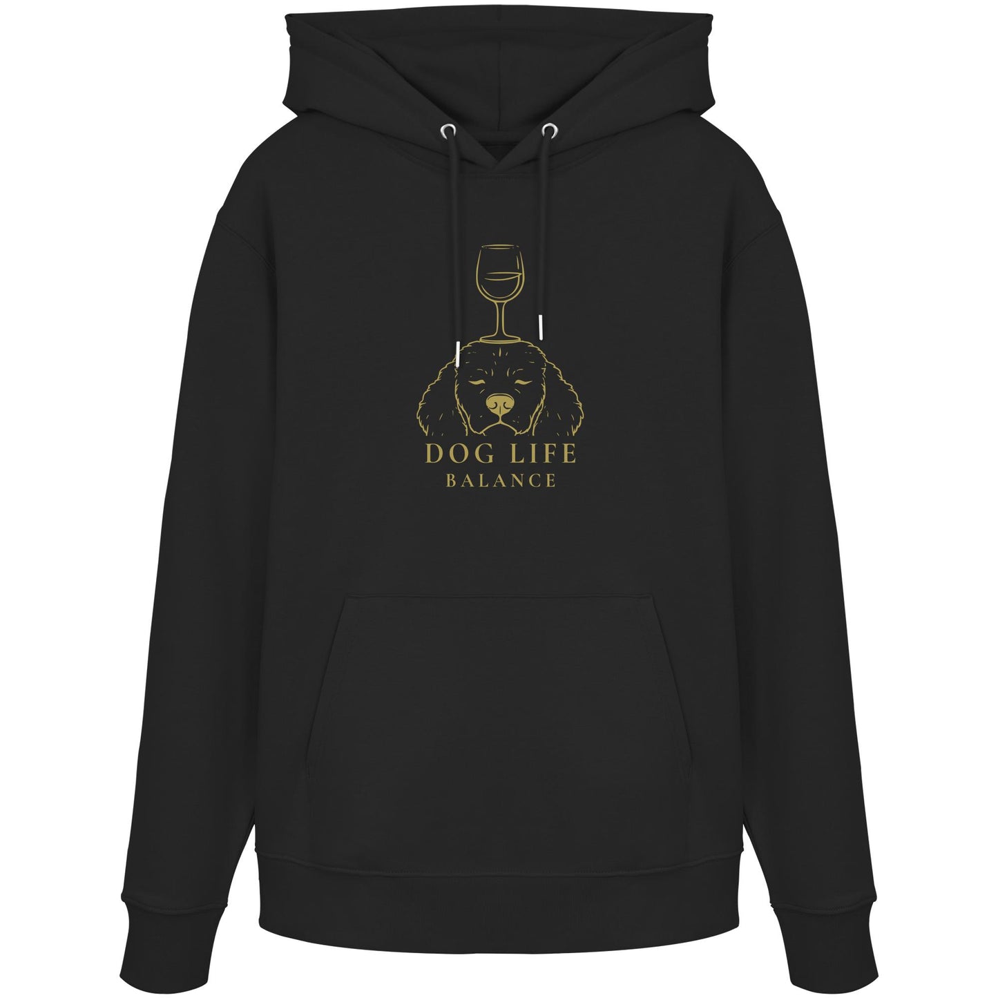 Dog Life Balance - Pudel - Organic Hoodie
