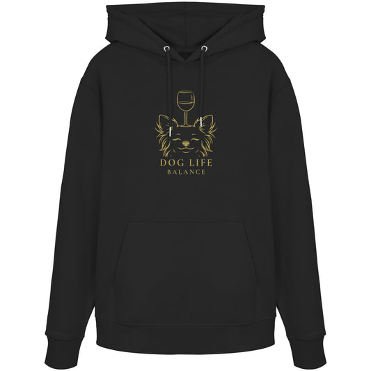 Dog Life Balance - Chihuahua (Langhaar) - Organic Hoodie