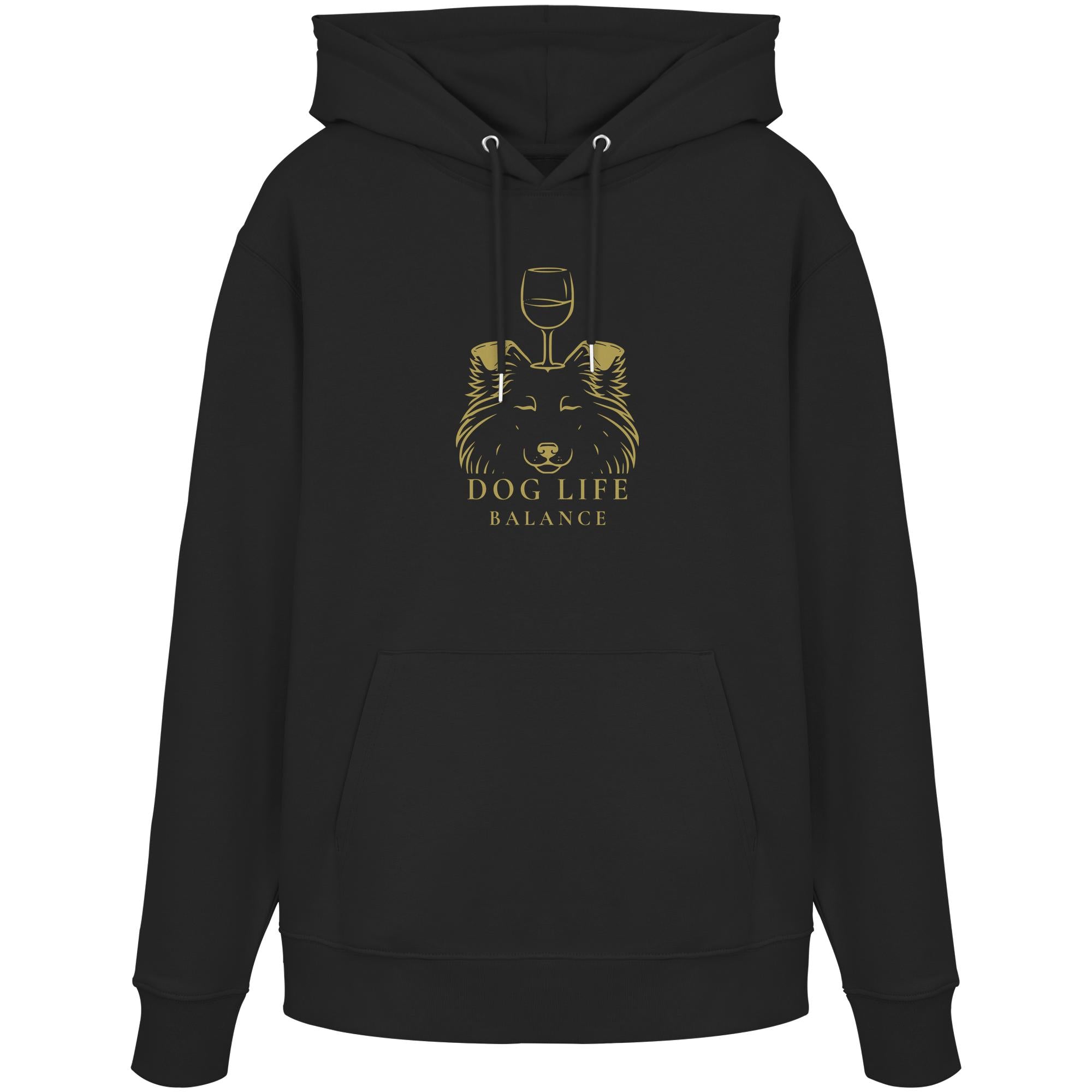 Dog Life Balance - Shetland Sheepdog - Organic Hoodie