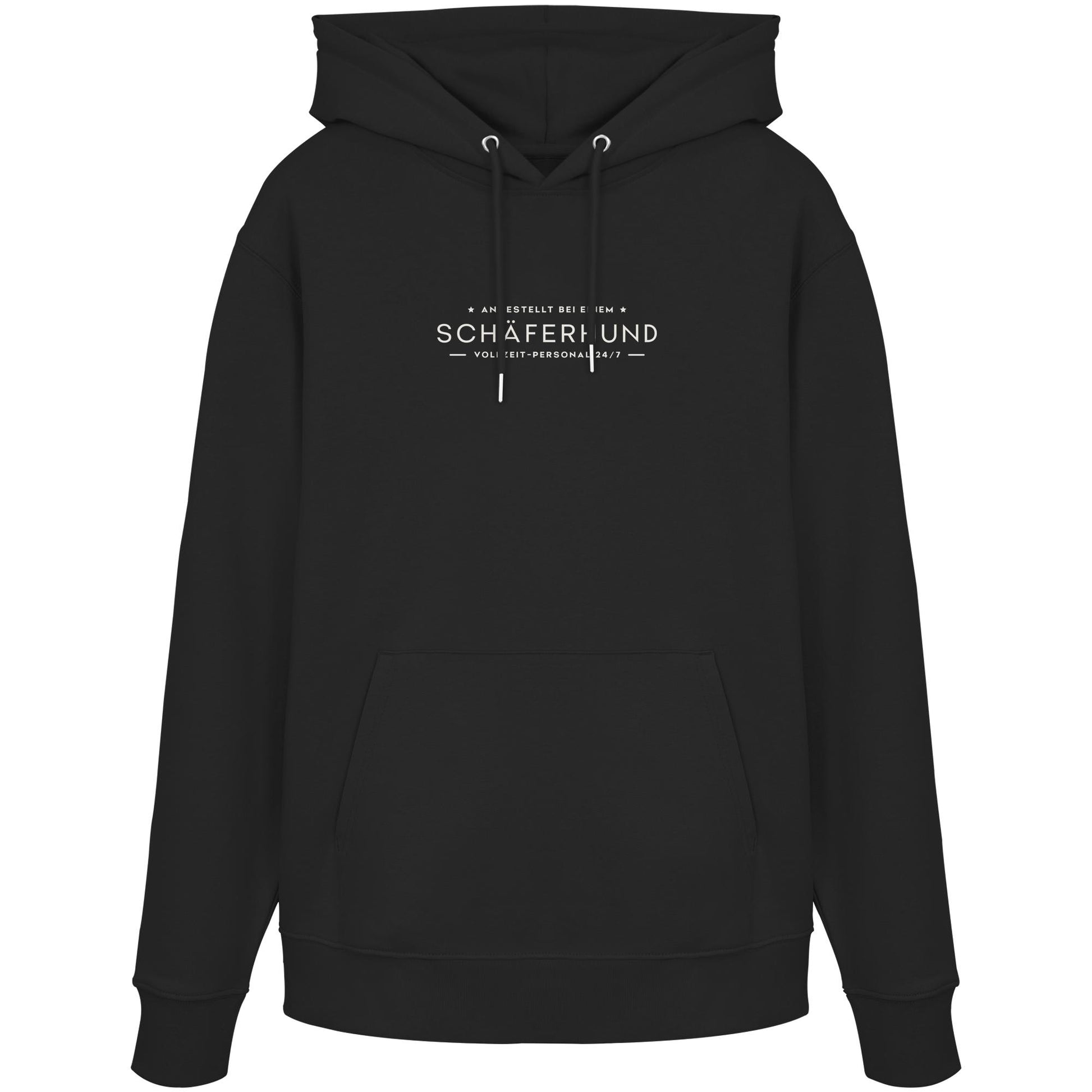 Vollzeit-Personal - Schäferhund - Organic Hoodie