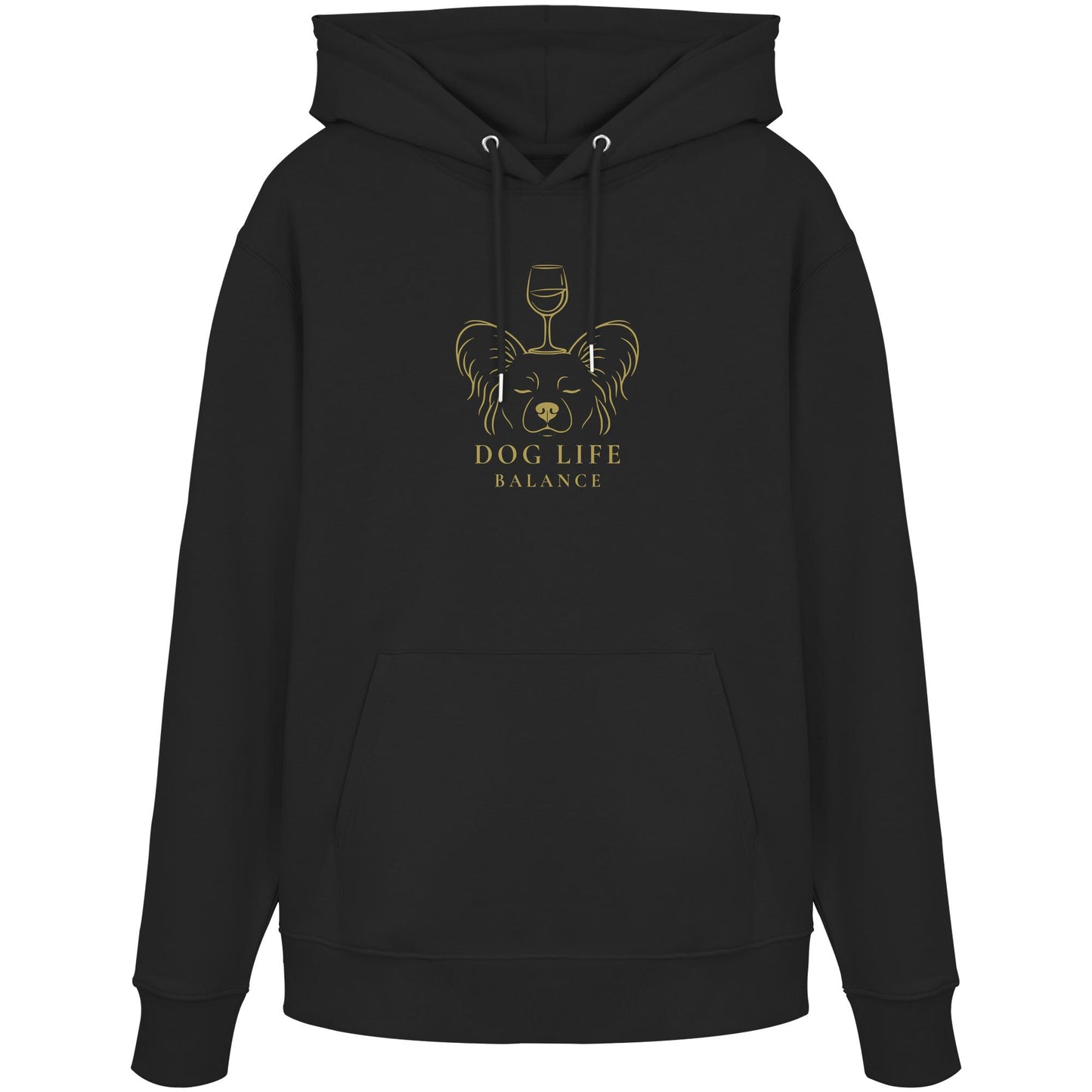 Dog Life Balance - Papillon - Organic Hoodie
