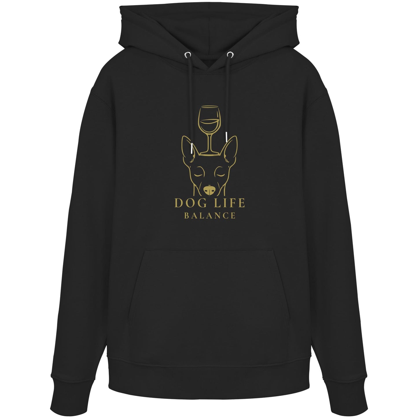 Dog Life Balance - Zwergpinscher - Organic Hoodie