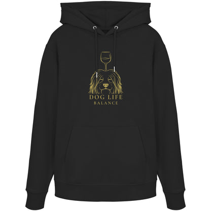Dog Life Balance - Bearded Collie - Organic Hoodie