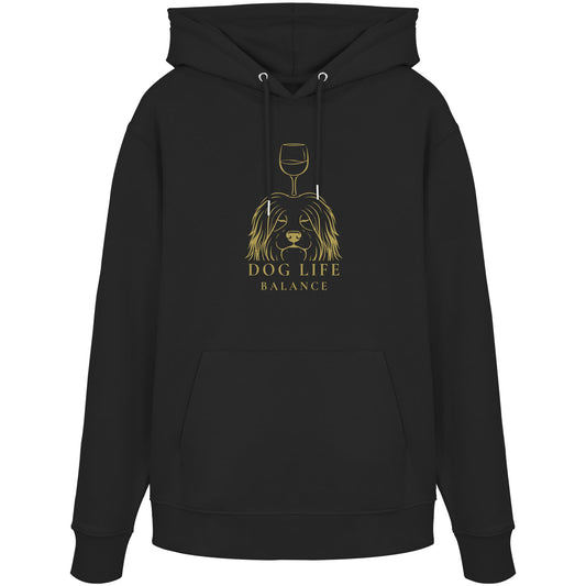 Dog Life Balance - Bearded Collie - Organic Hoodie