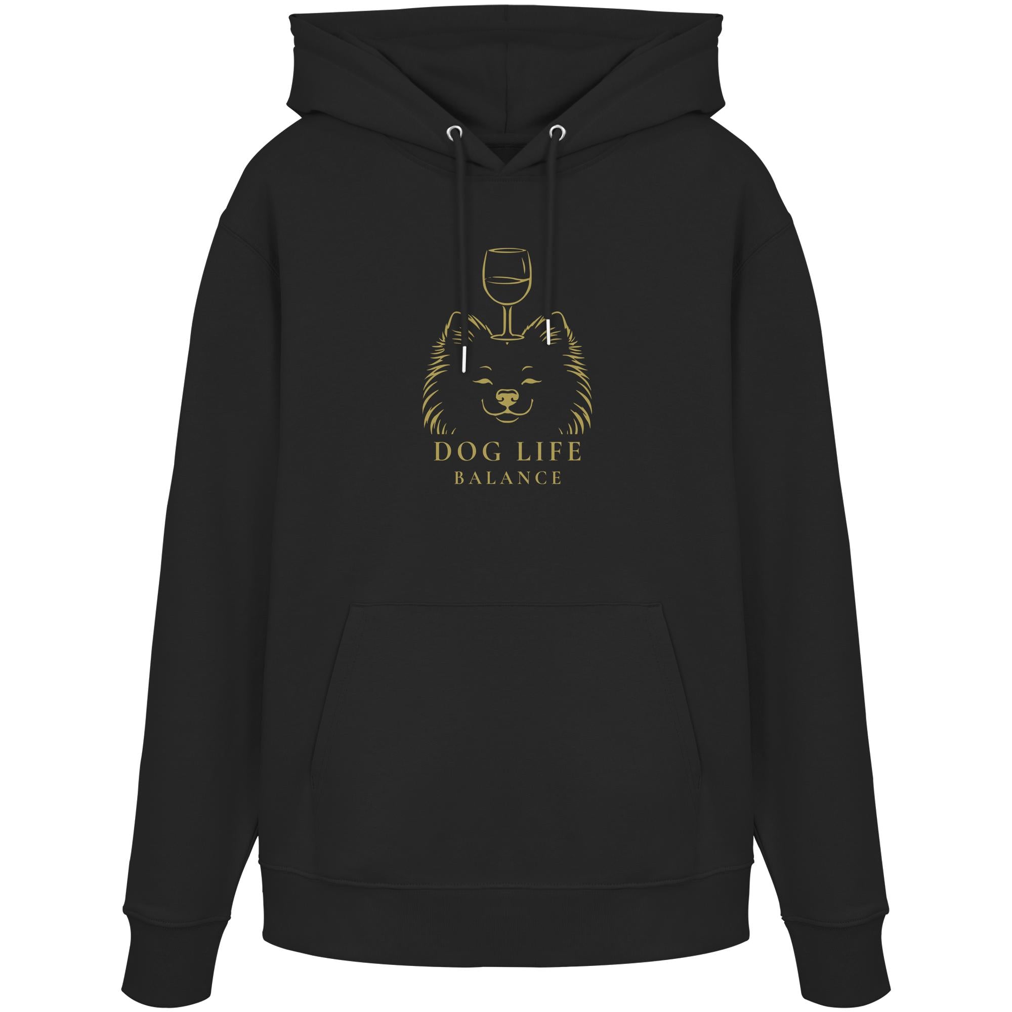 Dog Life Balance - Pomeranian - Organic Hoodie