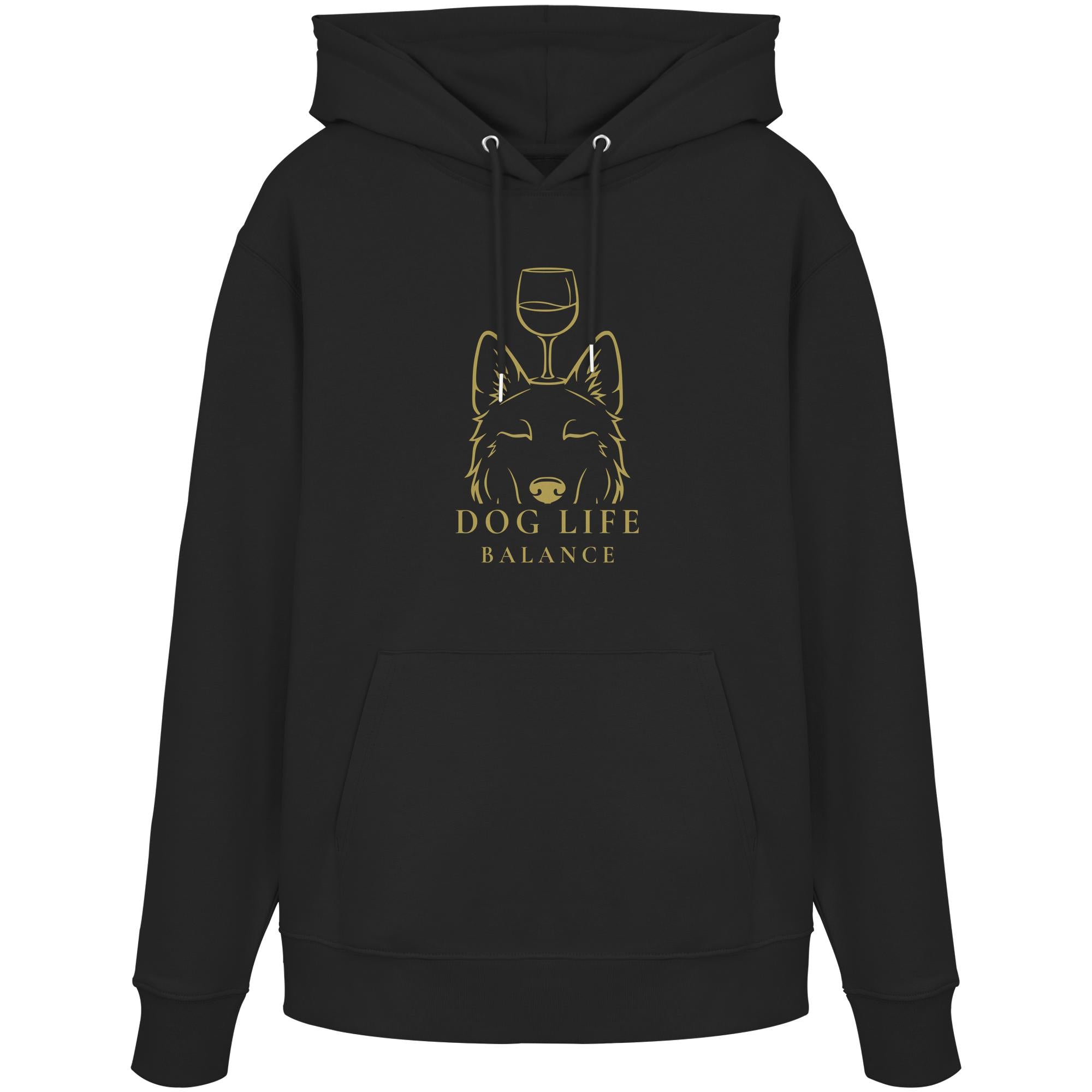 Dog Life Balance - Wolfhund - Organic Hoodie