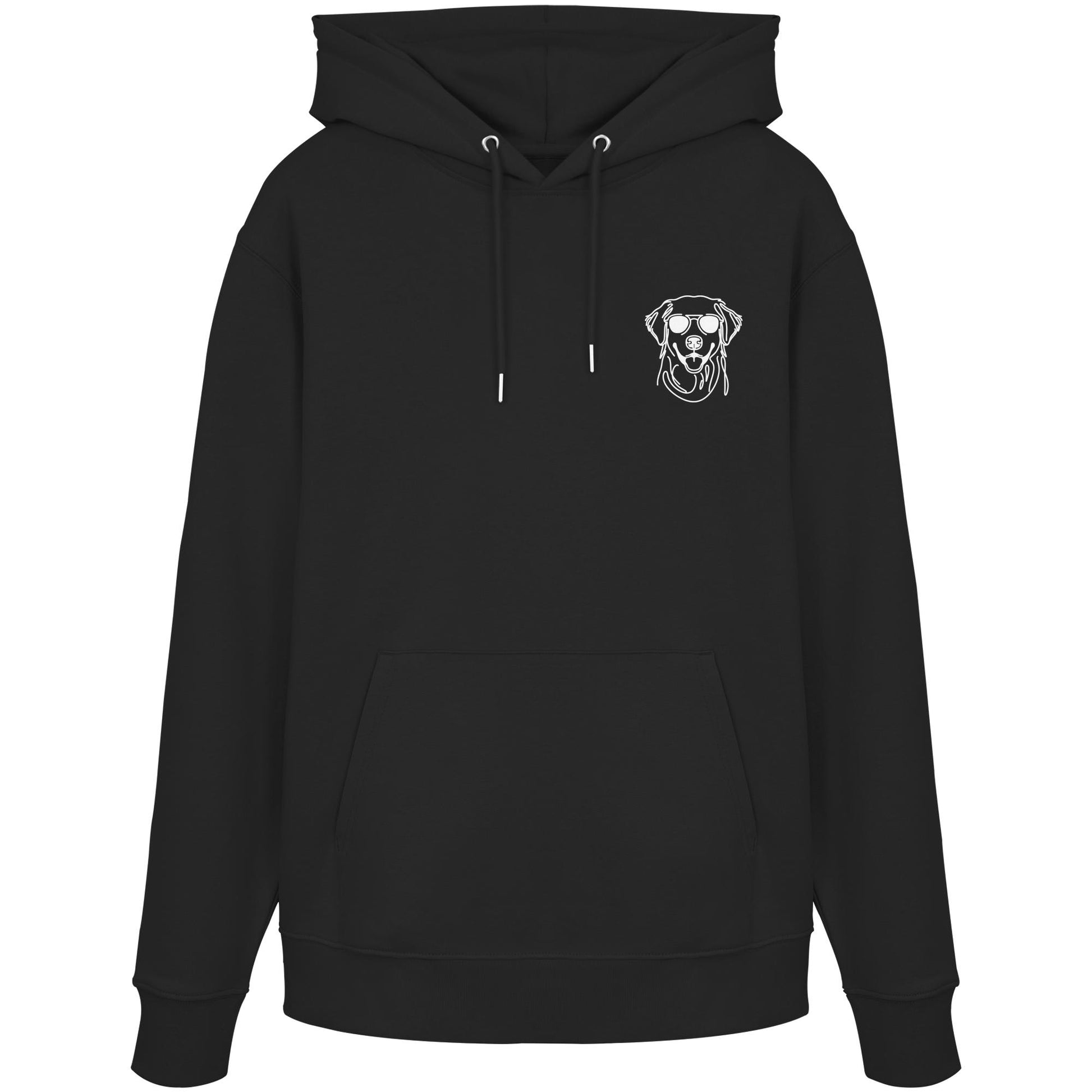 Line Art - Cooler Golden Retriever - Organic Hoodie