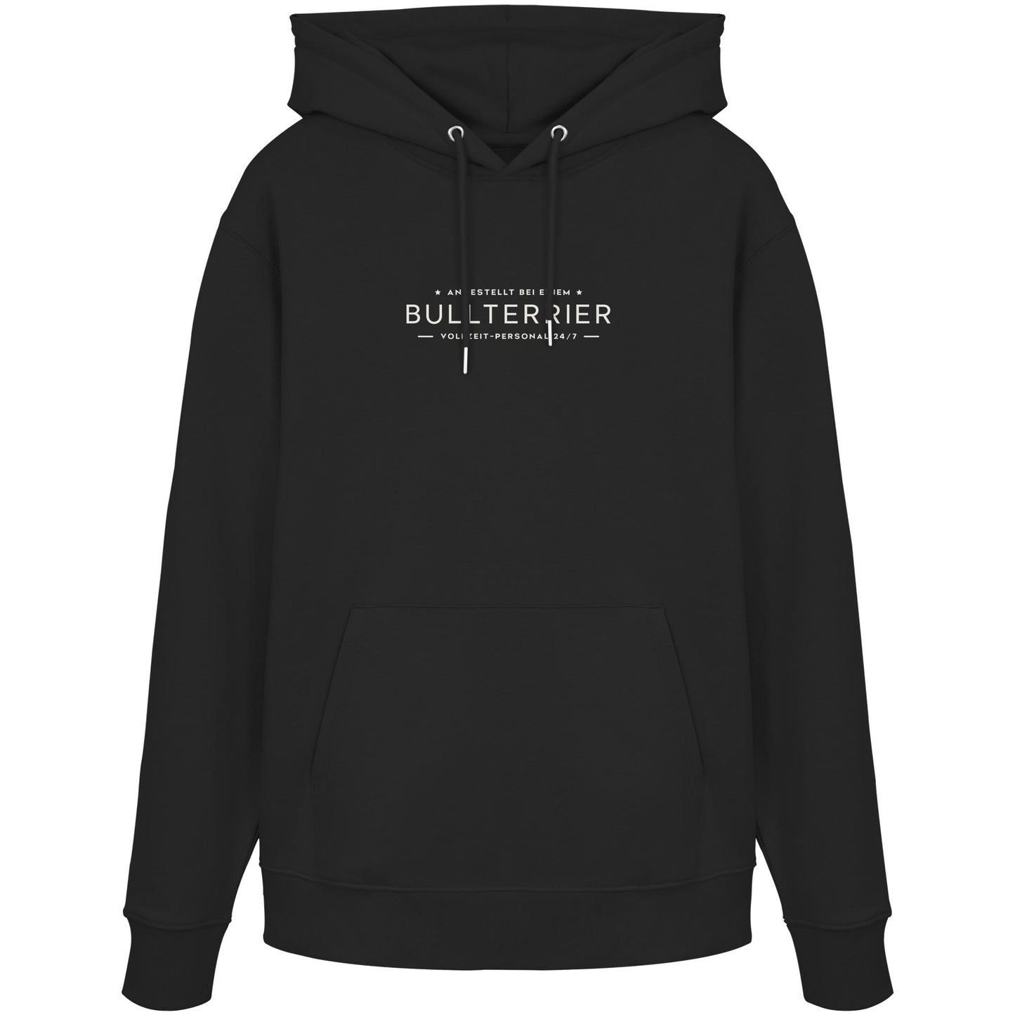 Vollzeit-Personal - Bullterrier - Organic Hoodie