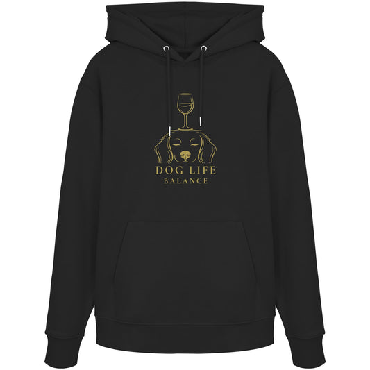 Dog Life Balance - Dackel (Langhaar) - Organic Hoodie