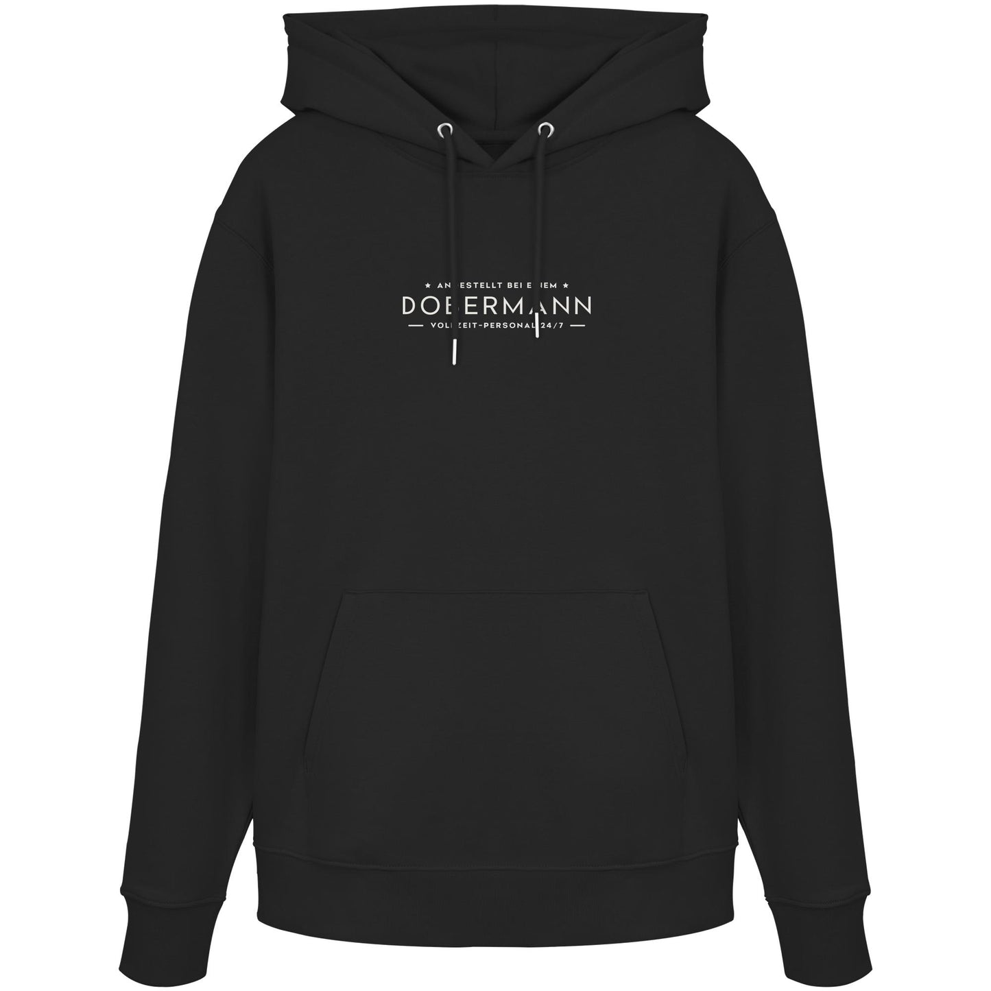 Vollzeit-Personal - Dobermann - Organic Hoodie