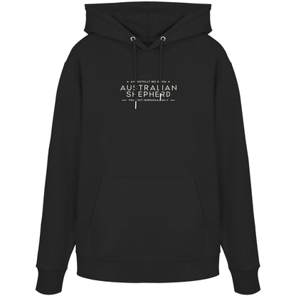 Vollzeit-Personal - Australian Shepherd - Organic Hoodie