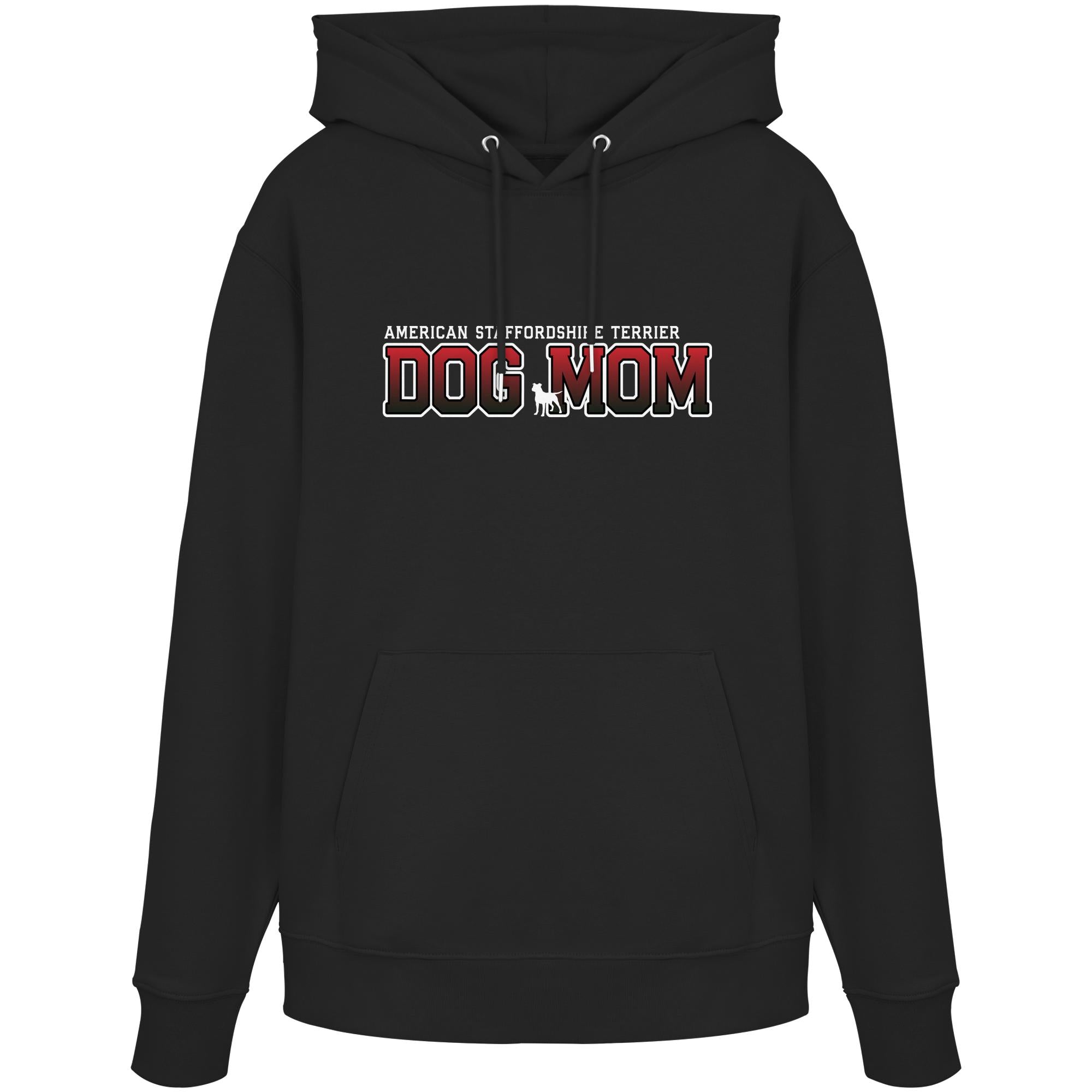American Staffordshire Terrier Mom - Varsity - Organic Hoodie