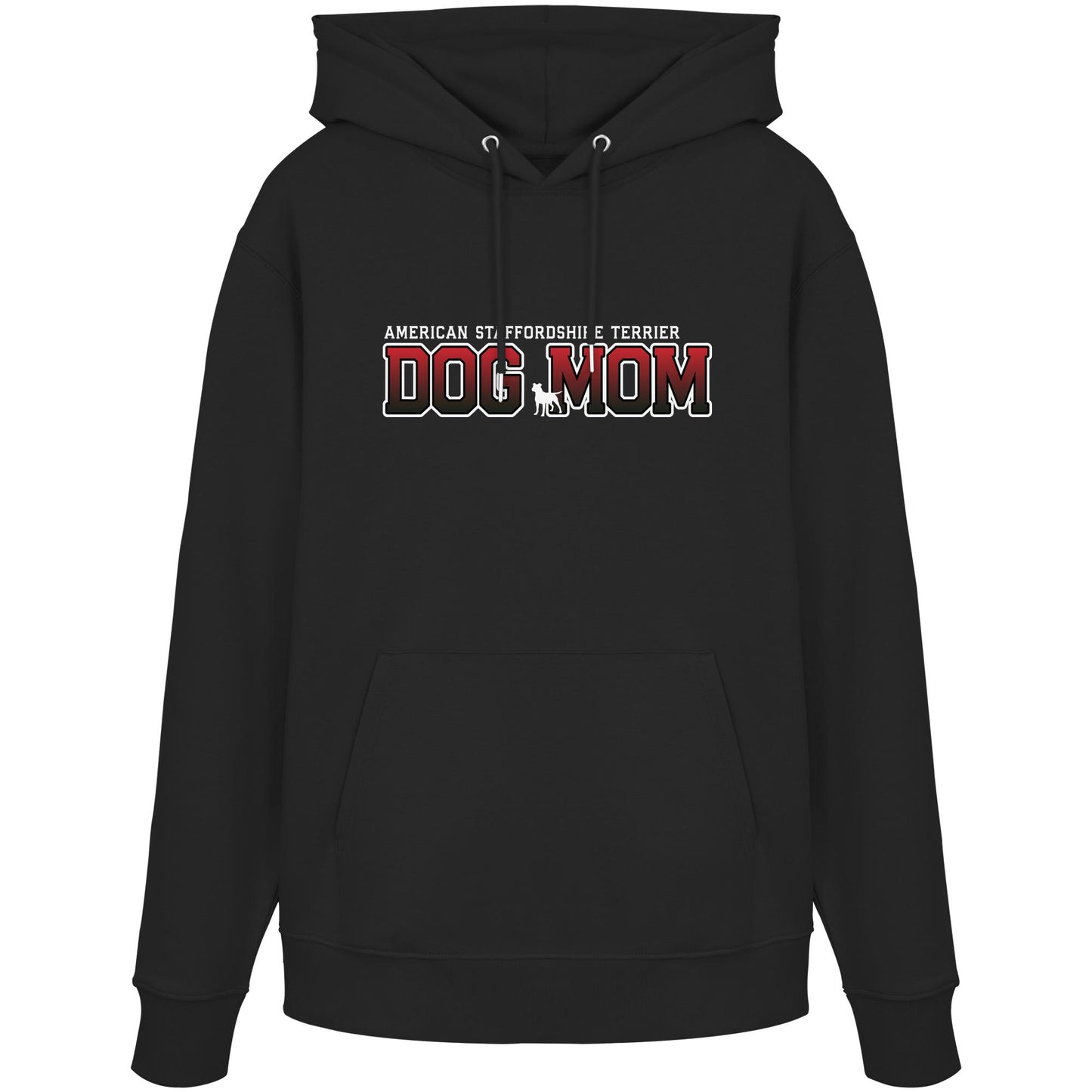 American Staffordshire Terrier Mom - Varsity - Organic Hoodie
