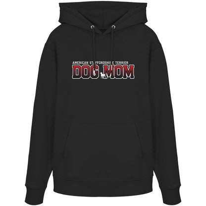 American Staffordshire Terrier Mom - Varsity - Organic Hoodie