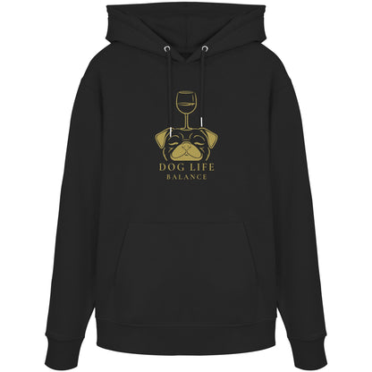 Dog Life Balance - Mops - Organic Hoodie