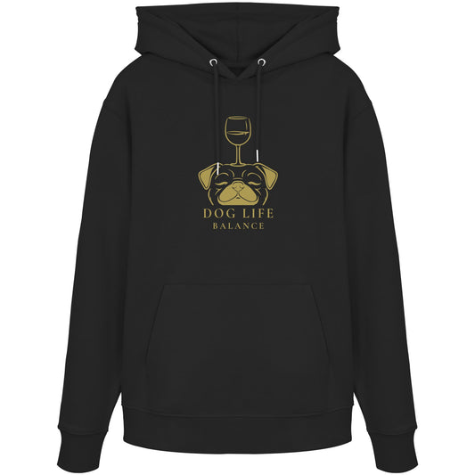 Dog Life Balance - Mops - Organic Hoodie